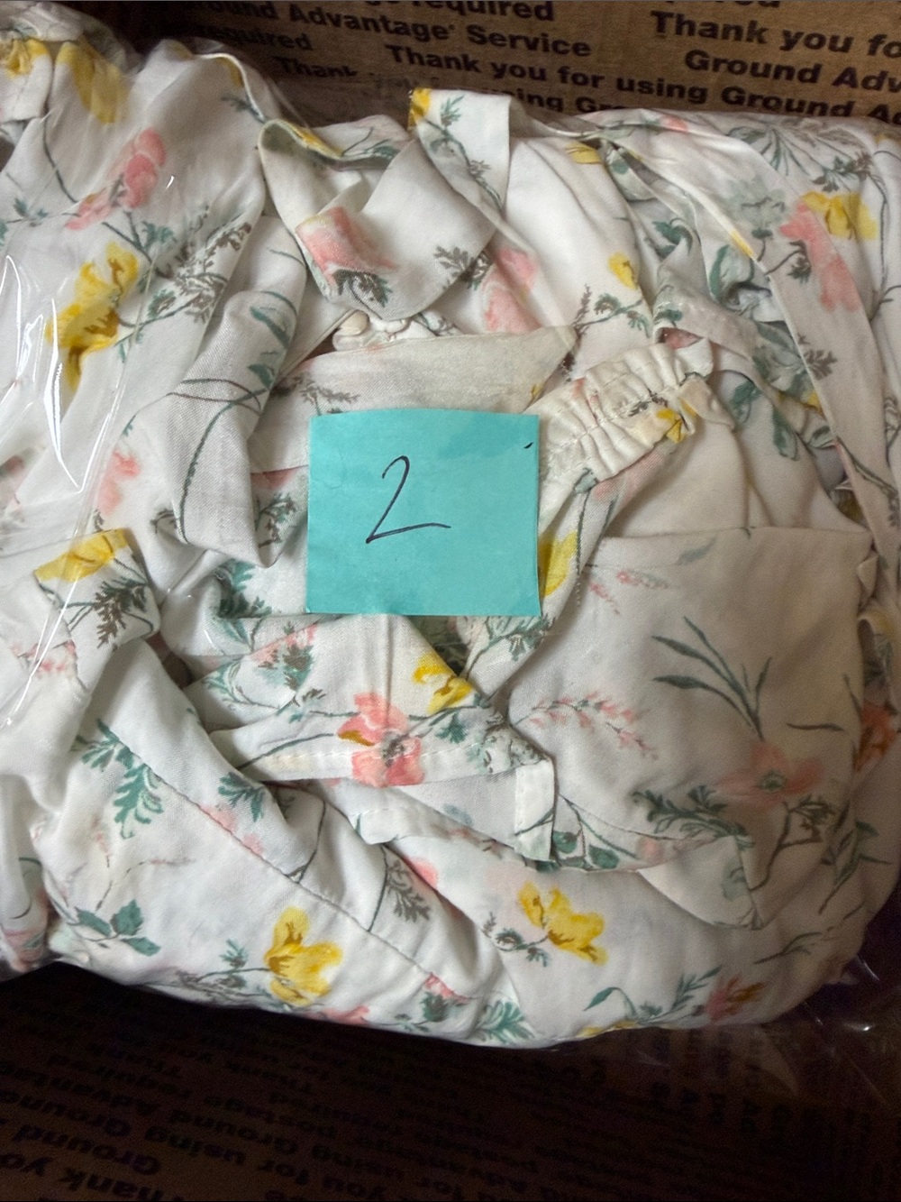 LOFT White Floral Midi Dress - Picture 9 of 9